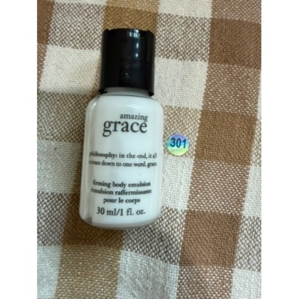 Philosophy Amazing Grace Firming Body Emulsion Travel Size 1 fl oz 30 ml New